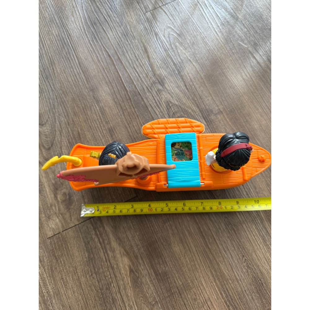 Fisher-Price Little People Disney Princess Parade Snow WhiteMulan Boat Toy Float - Picture 5 of 6